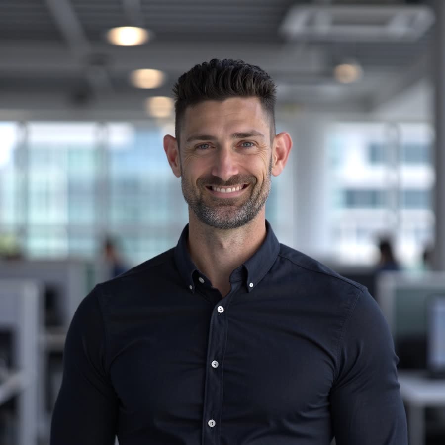 Dr. Dan Cooper smiling in a professional setting
